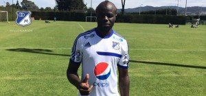 Modeste M'Bami entrena con Millonarios FC