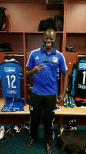 Modeste M'Bami listo para su debut contra el Huila