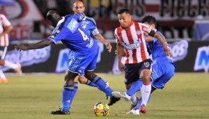 Modeste M'Bami Atlético-Junior-vs-Millonarios-Liga-Postobón-I-2014