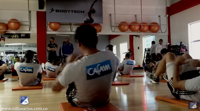 Millonarios en el gimnasio