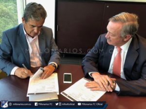 Jorge Luis Pinto DT de Millos